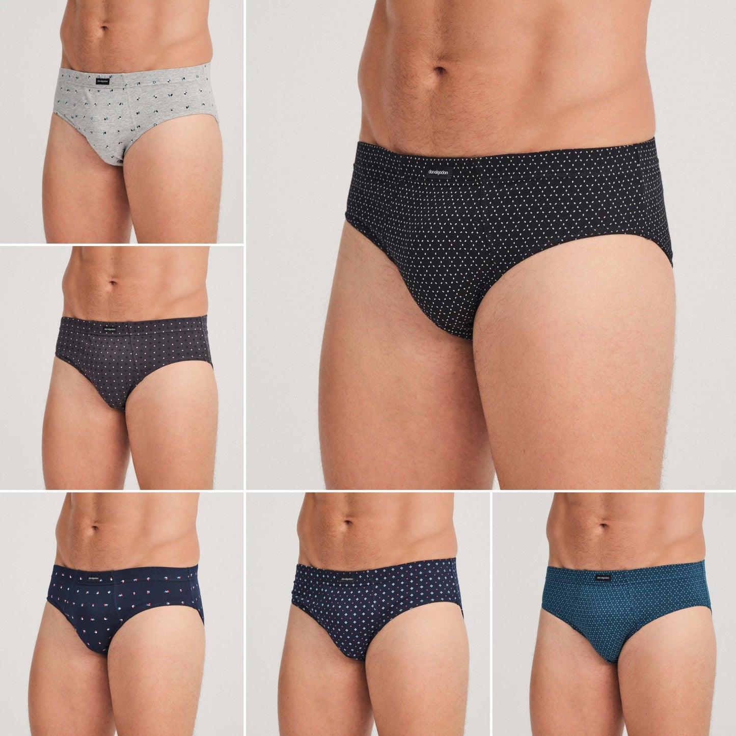 Don Algodón Premium | Pack de 6 Slips Para Hombres | 100% Algodón | Máxima Calidad - Underwear Essentials
