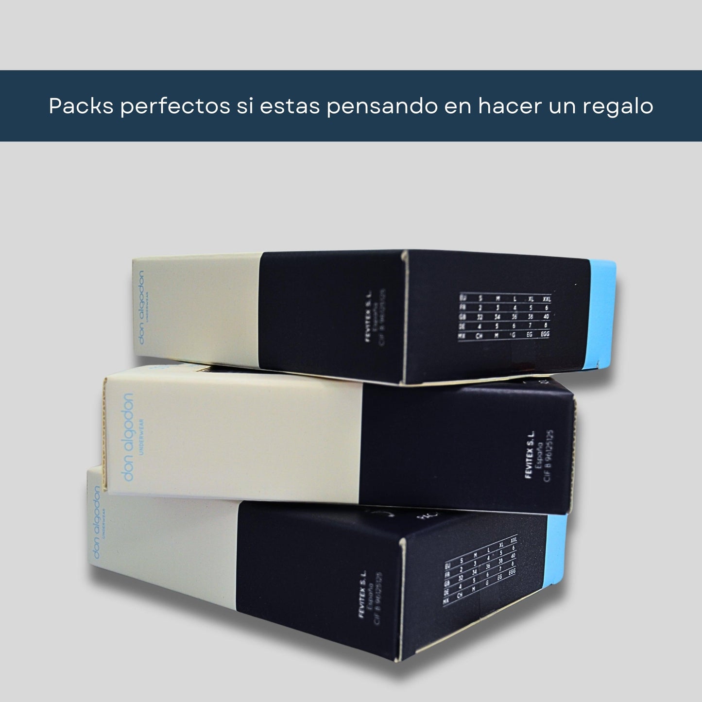 Don Algodón Premium | Pack de 6 Boxers Lisos para Hombre | Transpirables | 6 Colores Diferentes - Underwear Essentials