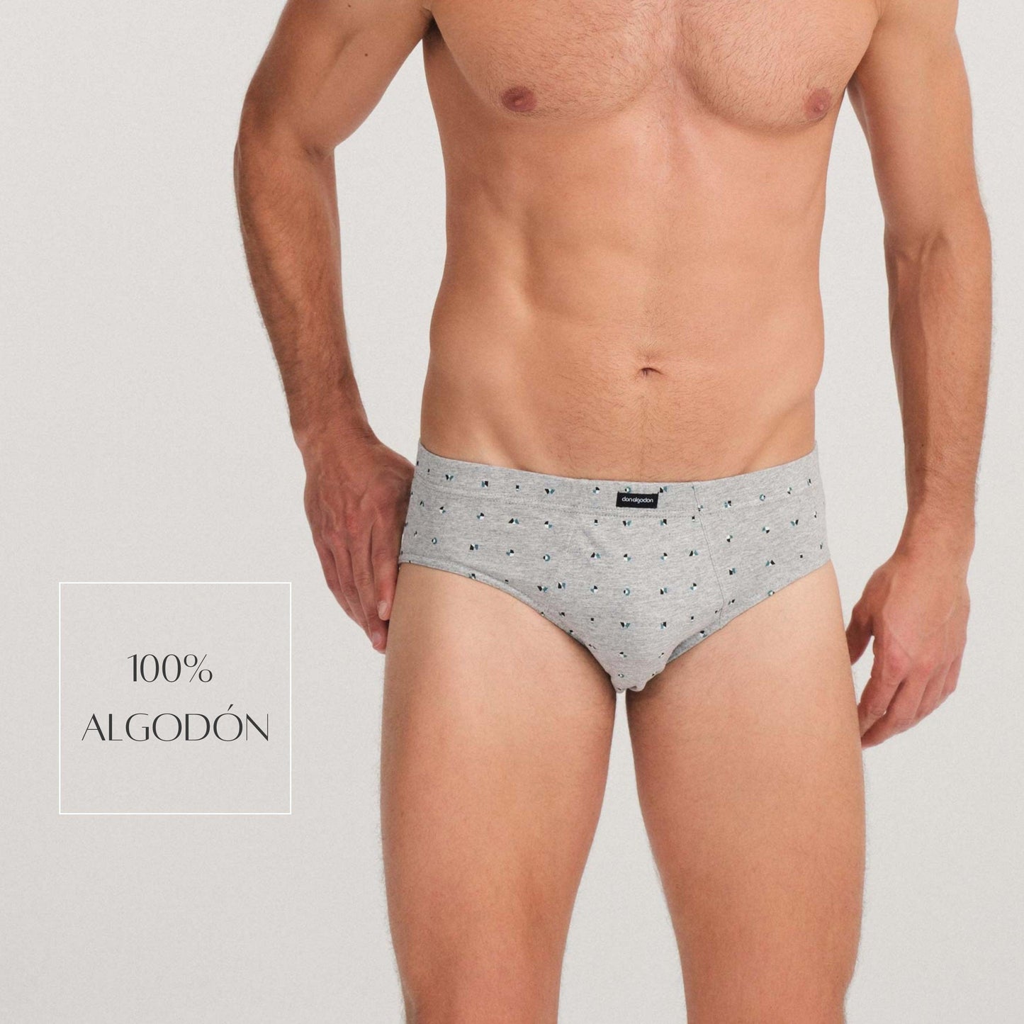 Don Algodón Premium | Pack de 6 Slips Para Hombres | 100% Algodón | Máxima Calidad - Underwear Essentials