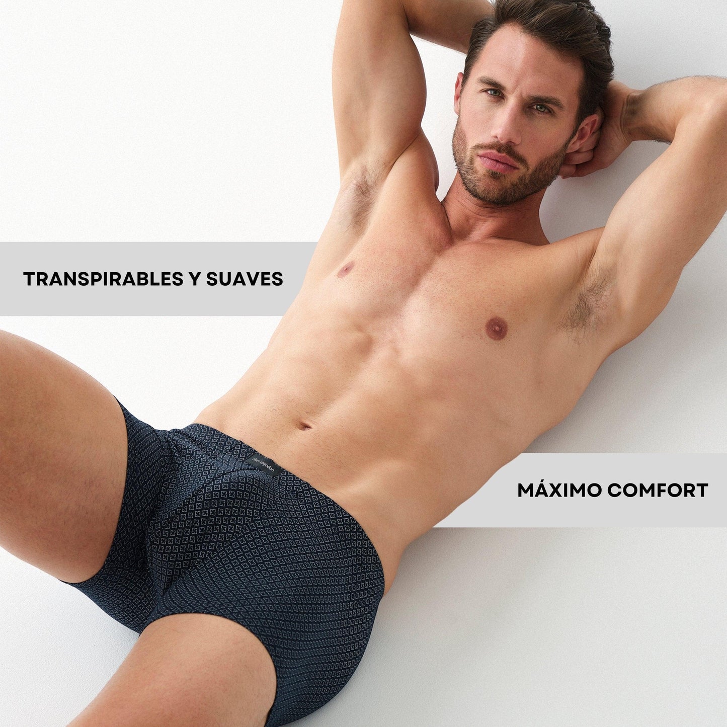 Don Algodon Premium | Pack 6 Boxers para Hombre | Algodón Suave y Transpirable - Underwear Essentials