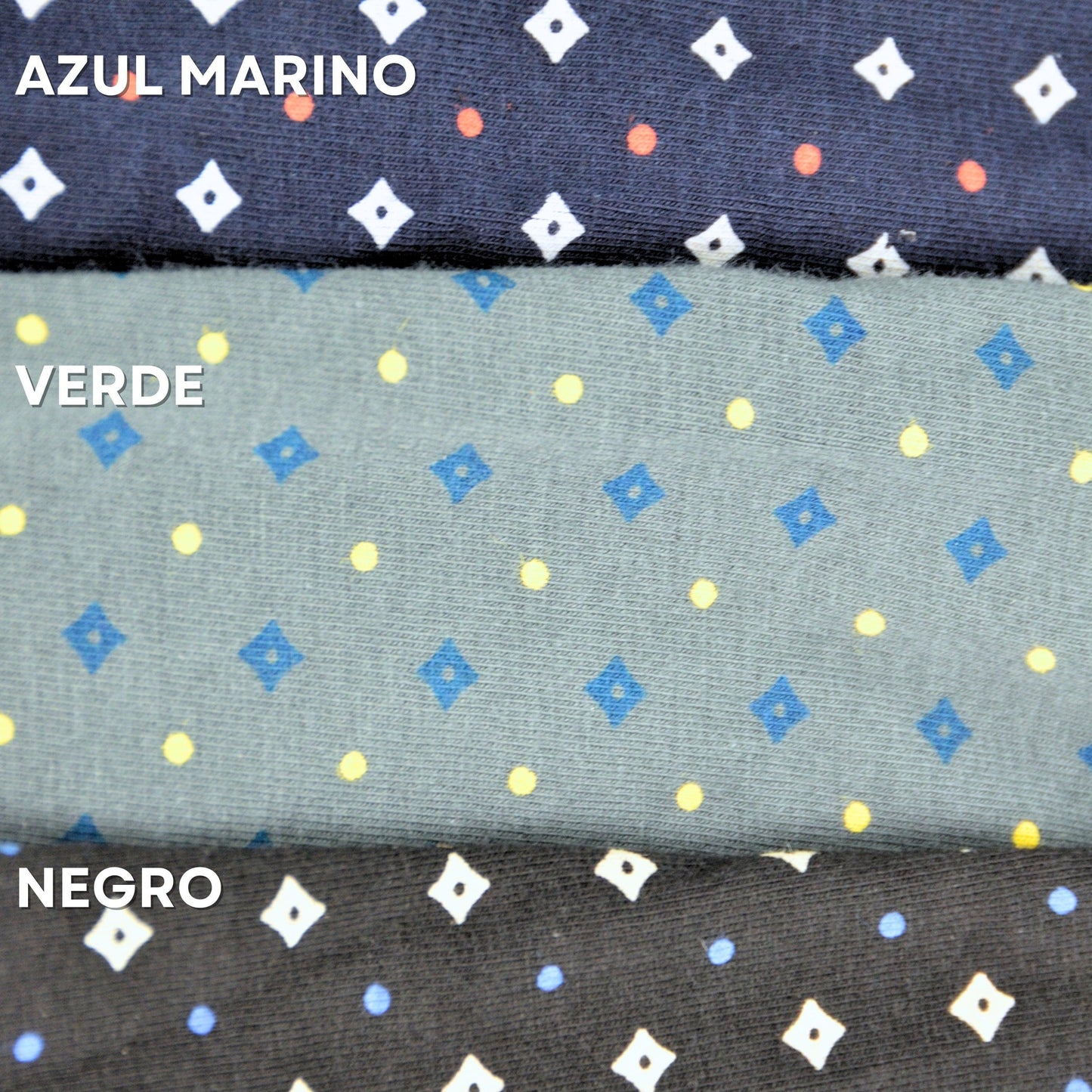 Don Algodon Premium | Pack 3 Boxers Hombre | Suaves y Transpirables | Negro, Marino, Verde - Underwear Essentials