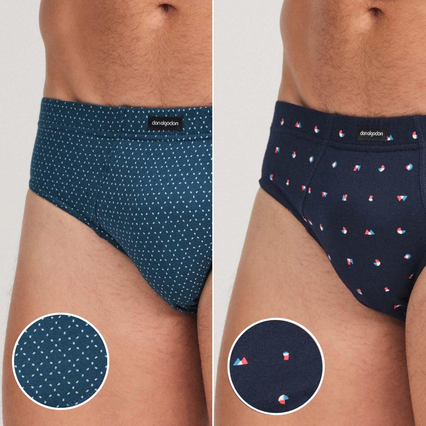 Don Algodón Premium | Pack de 6 Slips Para Hombres | 100% Algodón | Máxima Calidad - Underwear Essentials