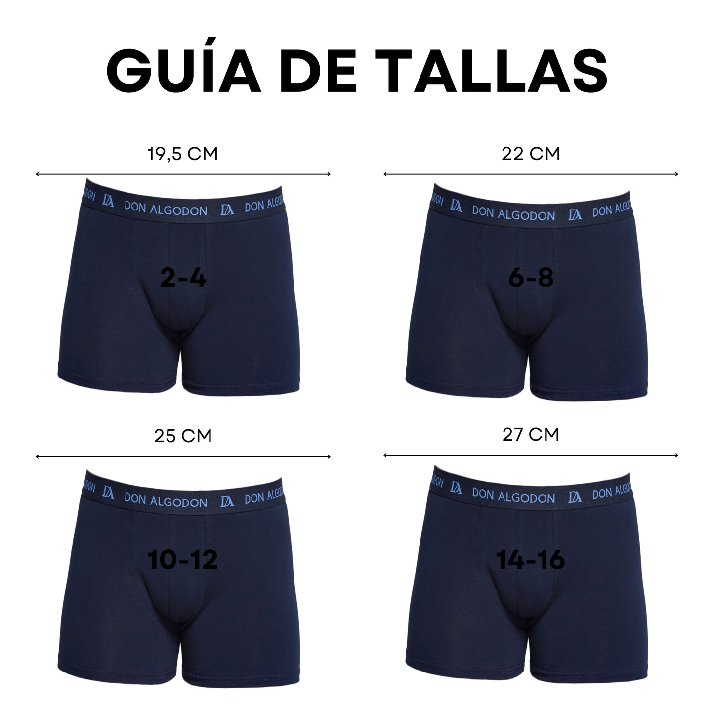 Don Algodon Kids | Pack 12 Boxers para Niño | Calzoncillos Transpirables y Cómodos | 6 Lisos y 6 Estampados