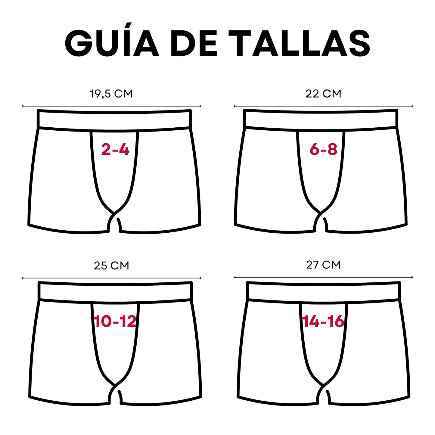 Don Algodon Kids | Pack 6 Boxers Niño Lisos y Estampados con Frutas | Calzoncillos Transpirables - Underwear Essentials