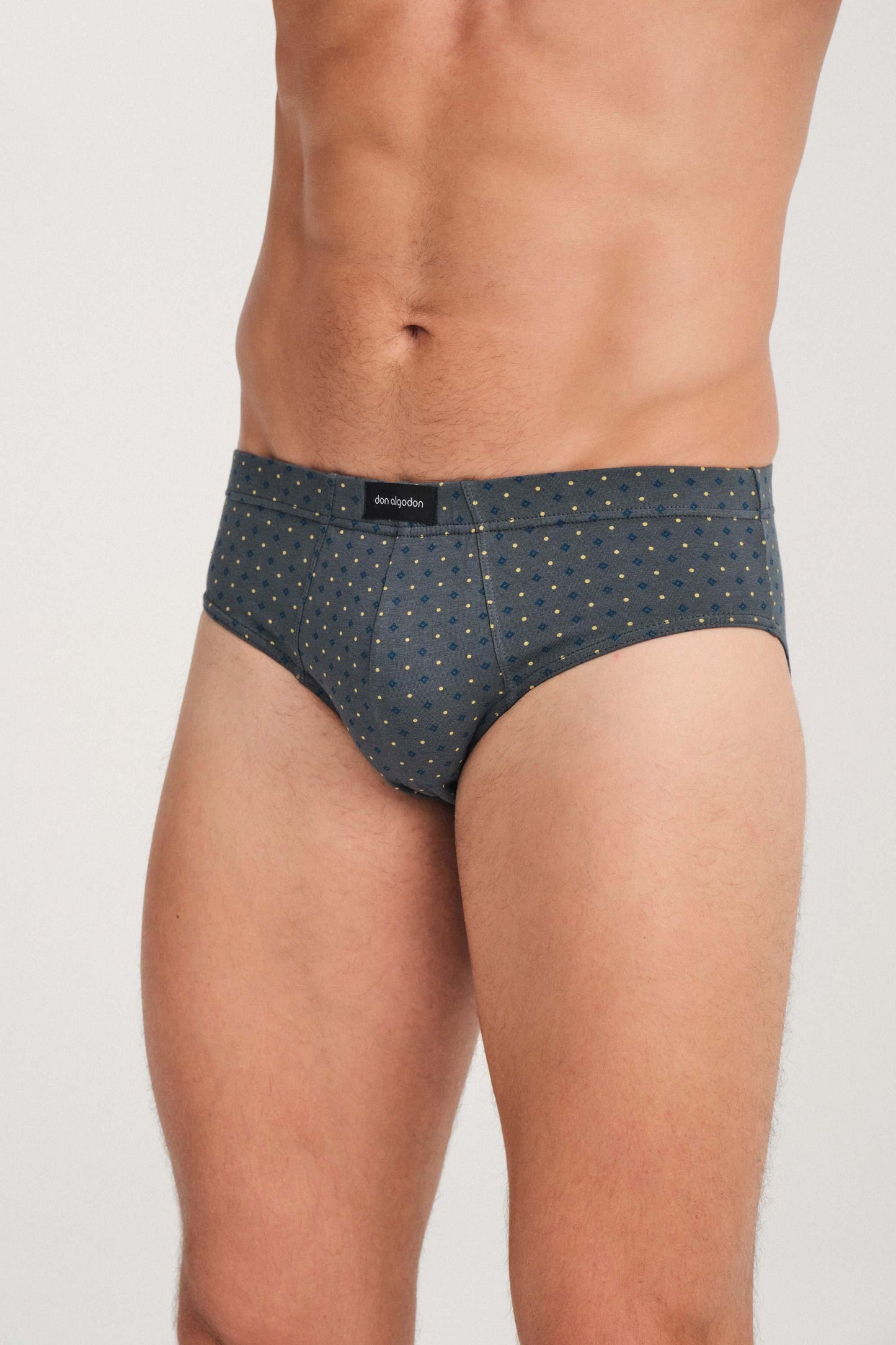 Don Algodon Premium | Pack de 3 Slips Hombre | Suaves, Transpirables, Resistentes - Underwear Essentials