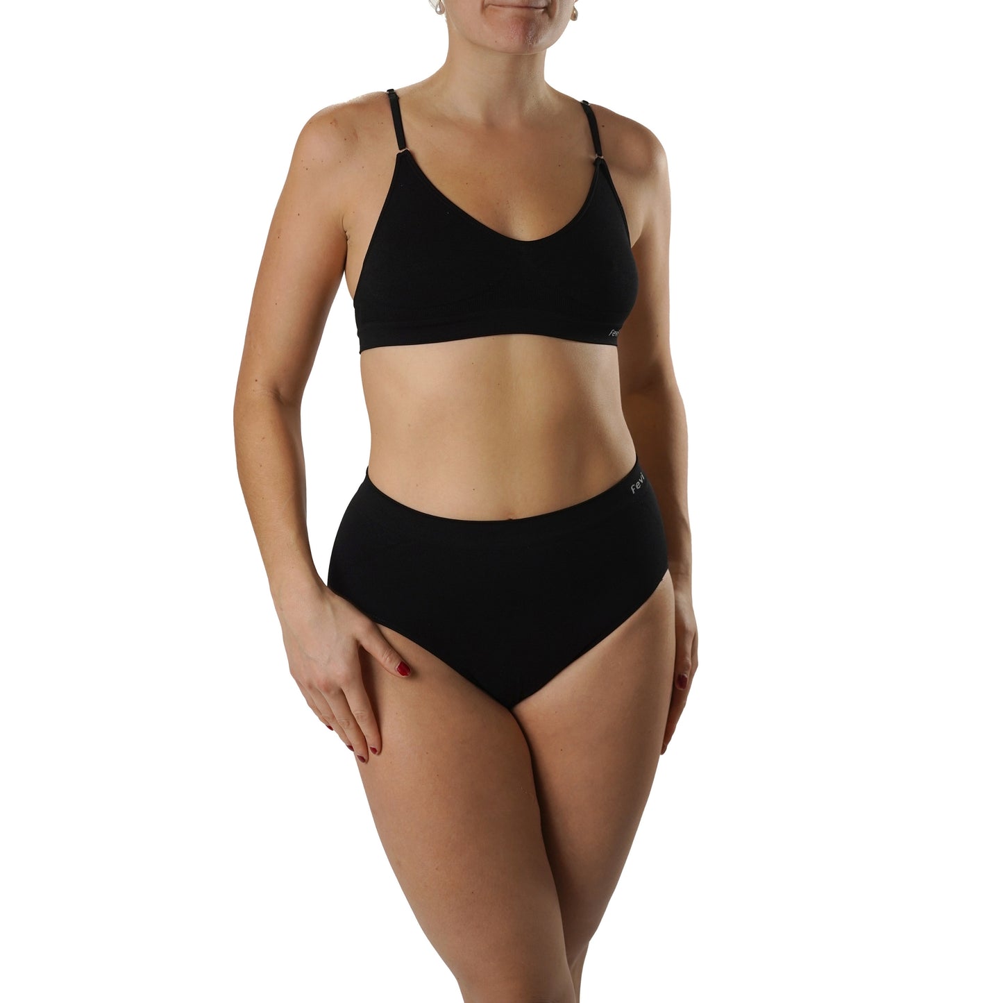 FEVI Pack de 3 Braguitas Mujer Sin Costuras Tiro Medio-Alto | Lencería Cómoda, Suave y Transpirable | Acabado Fino Que No Marca
