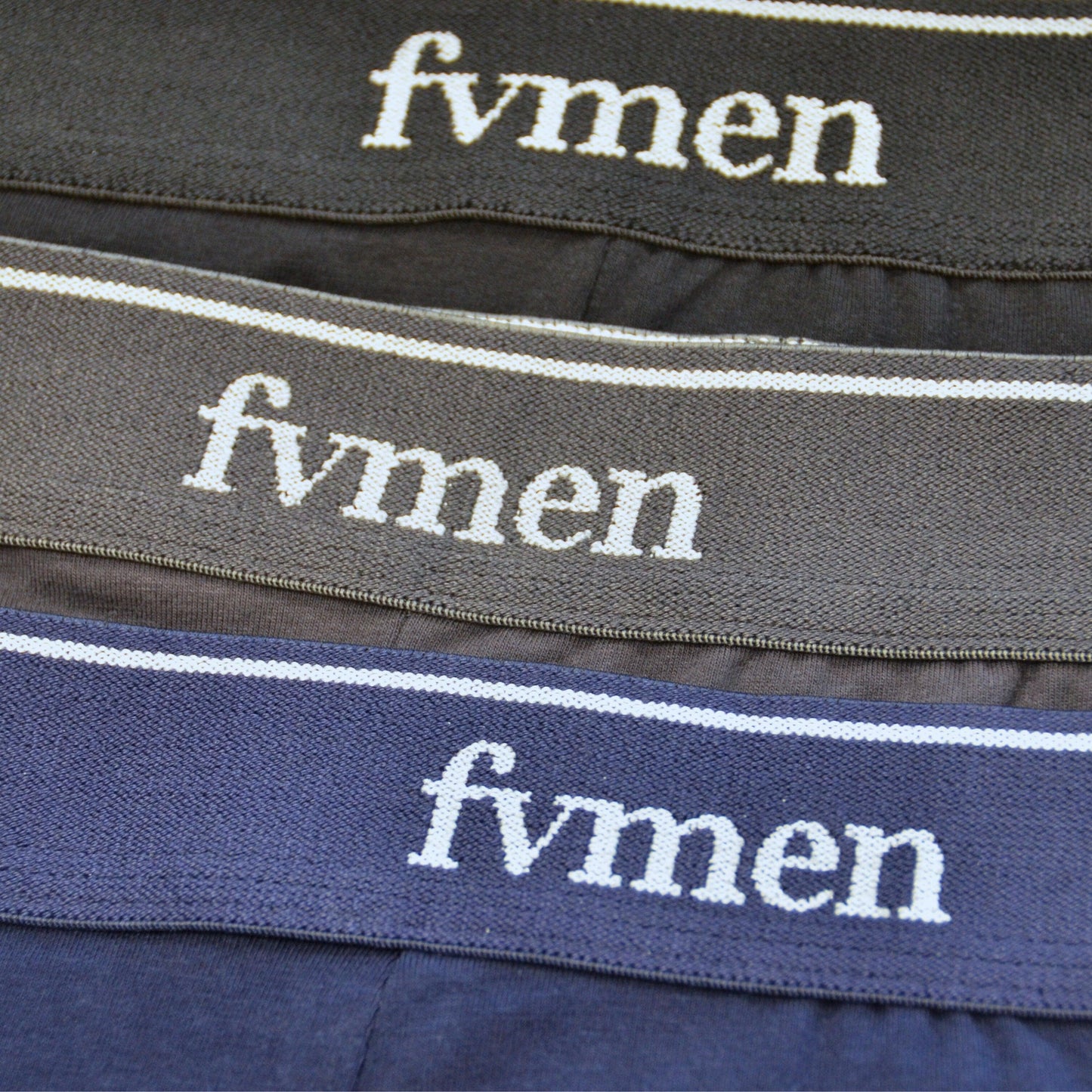 FEVI | Pack de 6 Boxers | 95% Algodón | 3 Lisos y 3 Estampados | Colores : Negro, Gris y Marino | Transpirables - Underwear Essentials