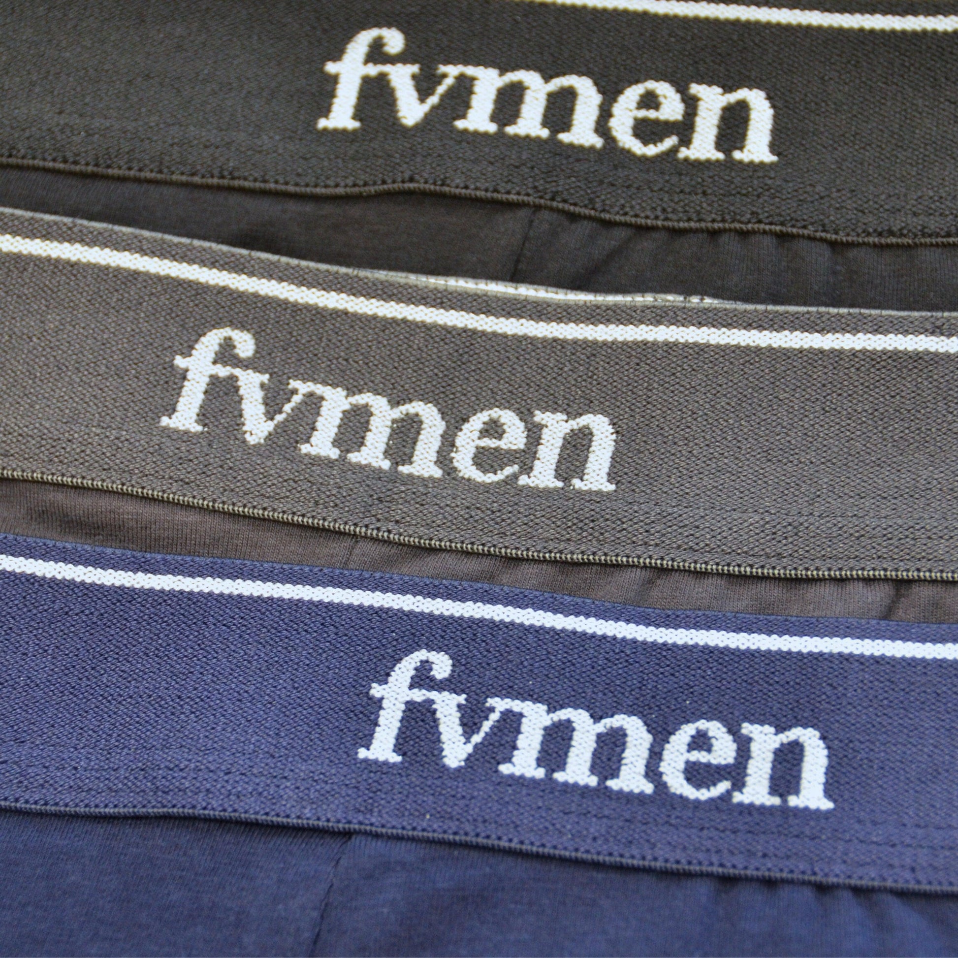 FEVI | Pack de 6 Boxers | 95% Algodón | 3 Lisos y 3 Estampados | Colores : Negro, Gris y Marino | Transpirables - Underwear Essentials