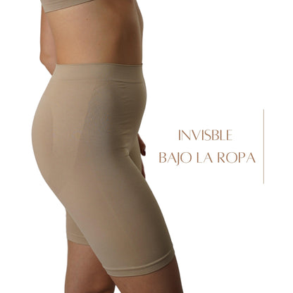 FEVI | Pack de 3 Fajas Color Beige | Estilizadoras y Reductoras | Invisible Bajo la Ropa | 2 Tallas Diferentes: G y SG