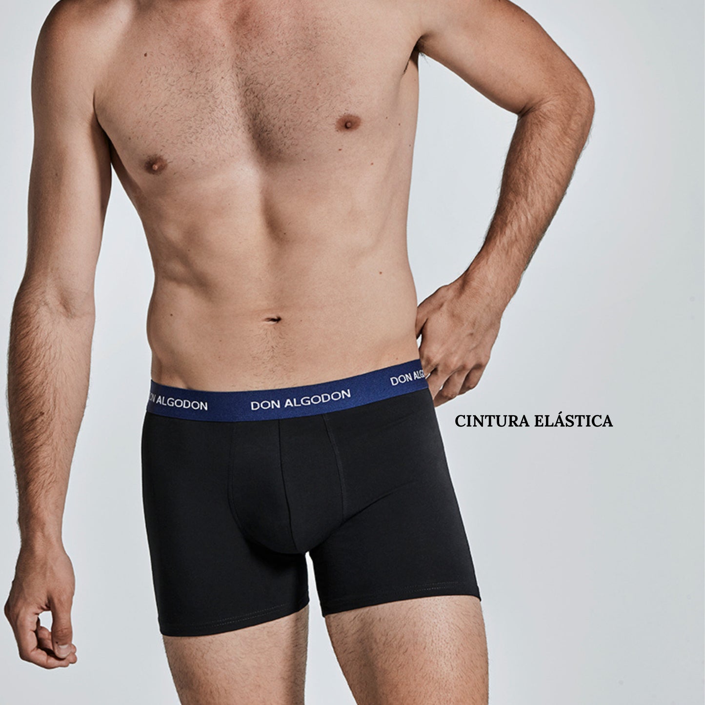 Don Algodon Pack 6 Calzoncillos Hombre Suaves y Transpirables | 1 Unidad por Color | 6 Colores Disponibles