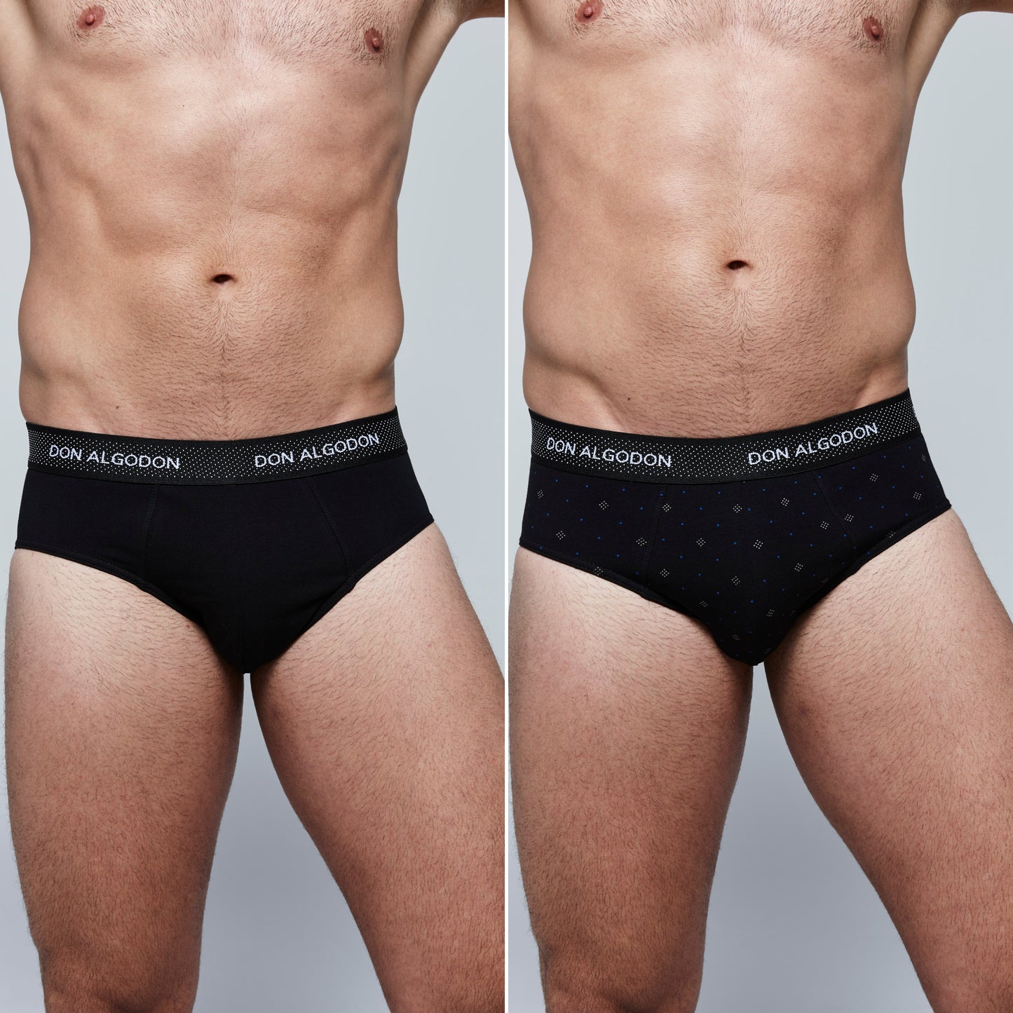 Don Algodon | Pack 6 Slips para Hombre Suaves | Transpirables y Resistentes