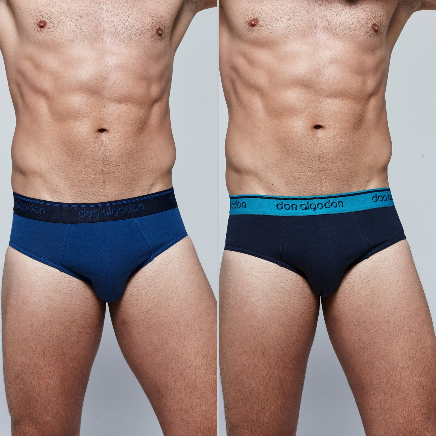 Don Algodon | Pack 6 Slips para Hombre Suaves | Transpirables y Resistentes | 1 Unidad por Color
