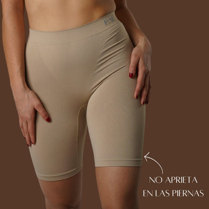 FEVI | Pack de 3 Fajas Color Beige | Estilizadoras y Reductoras | Invisible Bajo la Ropa | 2 Tallas Diferentes: G y SG