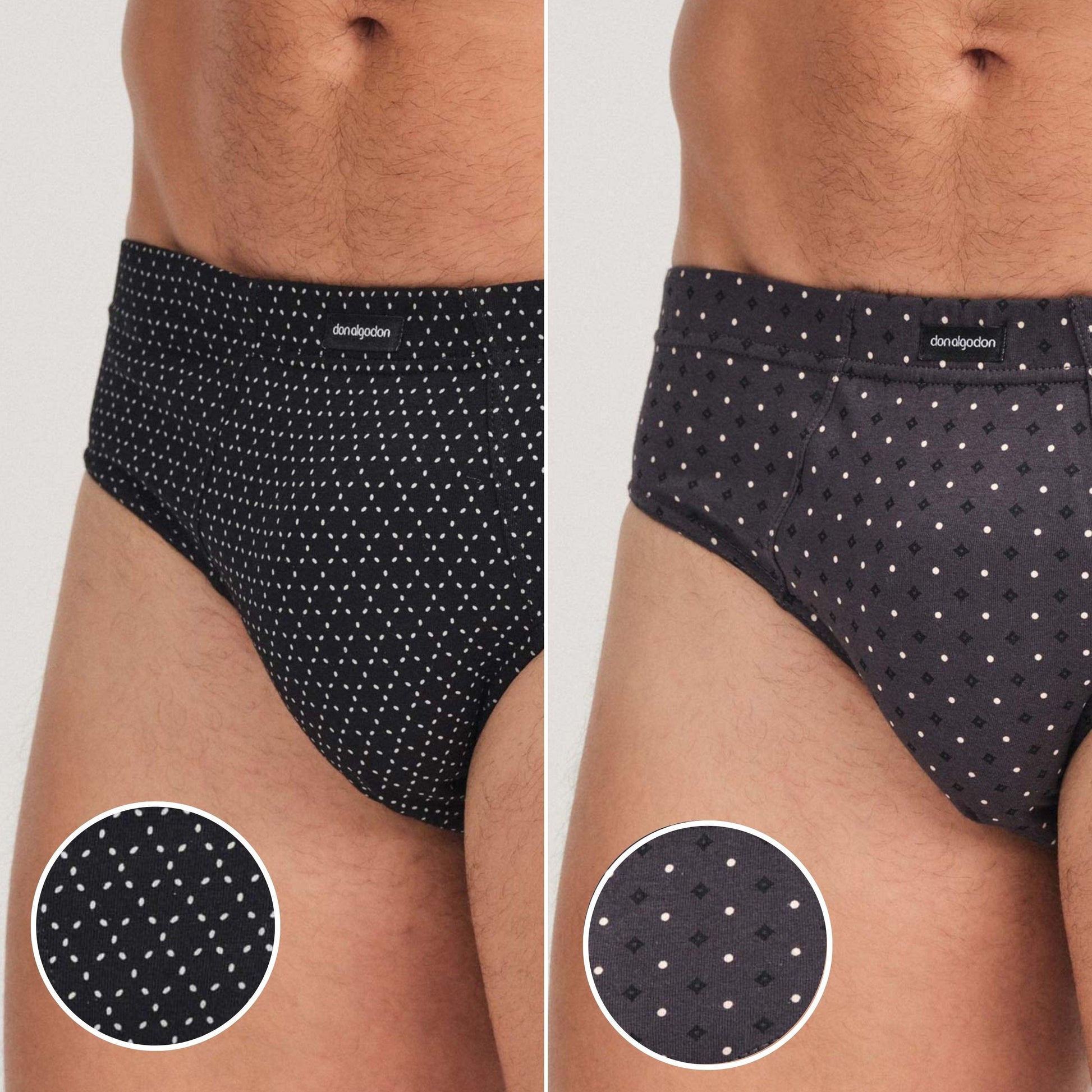 Don Algodón Premium | Pack de 6 Slips Para Hombres | 100% Algodón | Máxima Calidad - Underwear Essentials