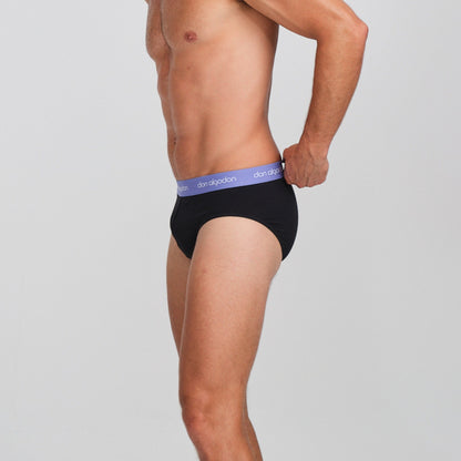 DON ALGODON | Pack de 6 Slips Para Hombre | Cintura Elástica Colorida | Cómodos y Transpirables | 6 Colores Diferentes | 3 Tallas: M, L, XL | 93% Algodón - Underwear Essentials