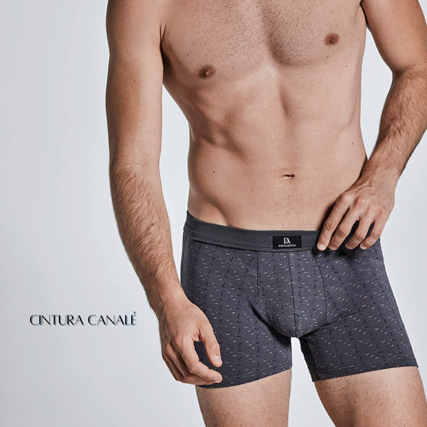 Don Algodon Pack 6 Calzoncillos Hombre Suaves y Transpirables | 1 Unidad por Color | 3 Estampados y 3 Lisos