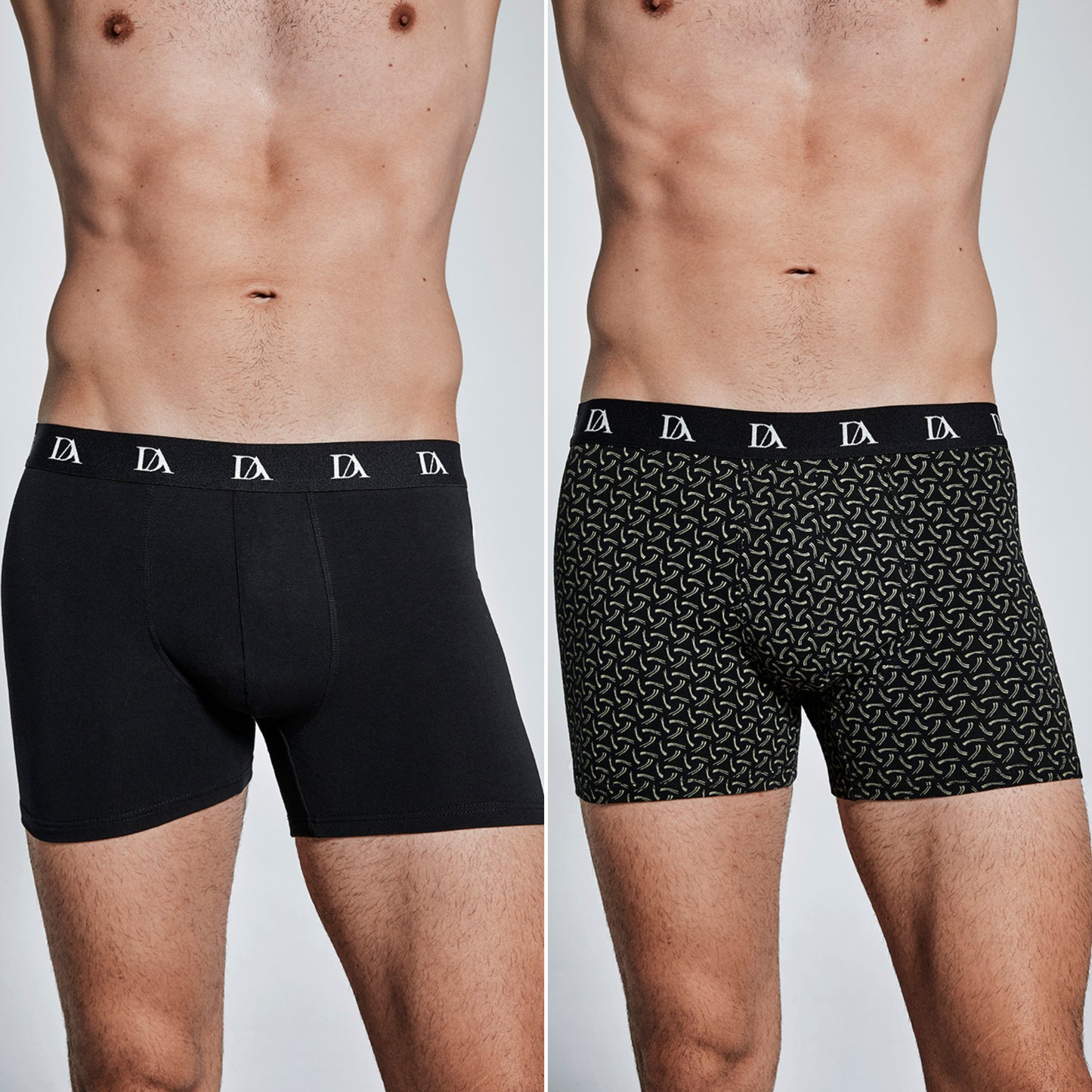 Don Algodon | Pack de 6 Boxers Para Hombre Lisos y Estampados | Suaves y Transpirables | 93% de Algodon | Maximo Confort | Para Uso Diario | 5 Tallas Disponibles