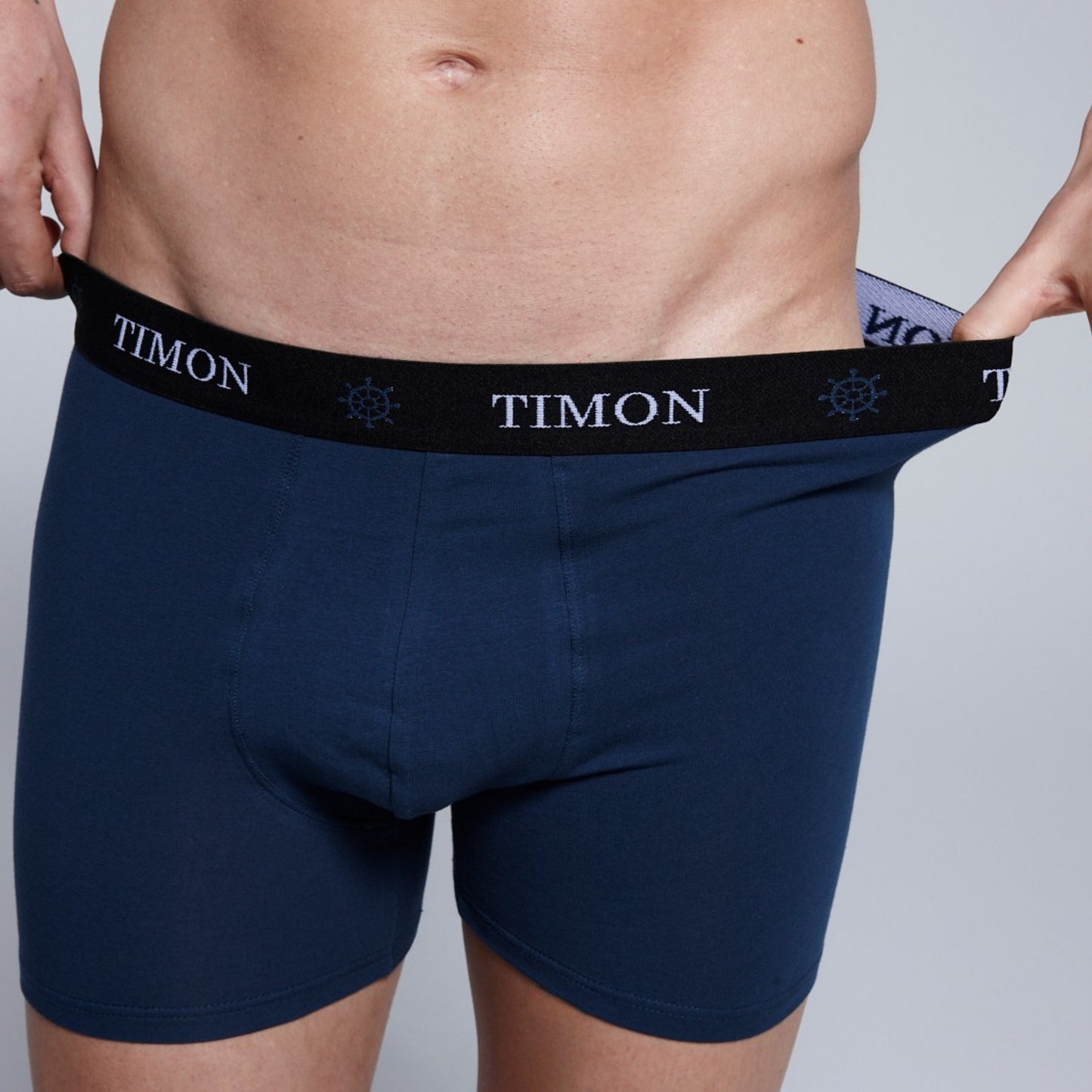 TIMON | Pack de 12 Boxers Para Hombre | 93 % Algodón | 3 Colores: Negro, Marino, Verde y 3 Estampados con Líneas | Cintura Elástica | Máximo Confort | 5 Tallas: S, M, L, XL, XXL