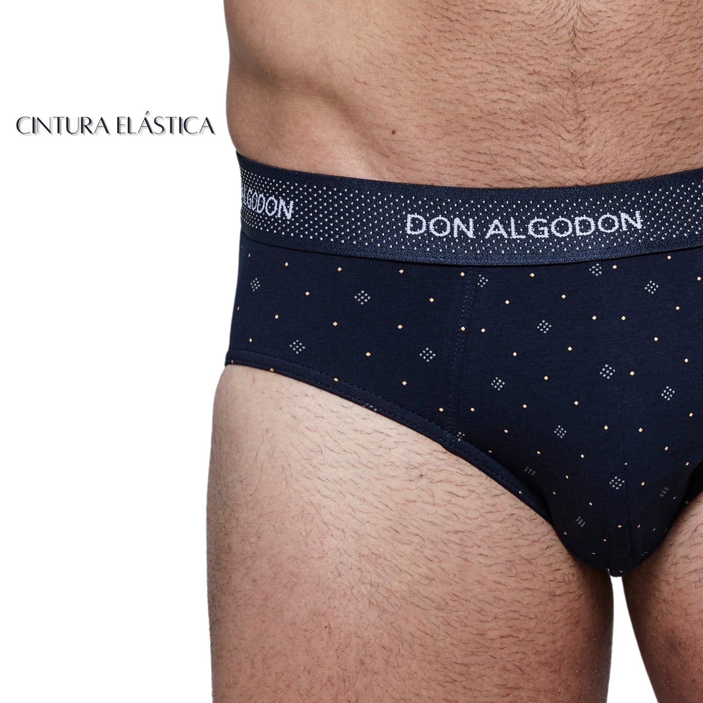 Don Algodon | Pack 6 Slips para Hombre Suaves | Transpirables y Resistentes