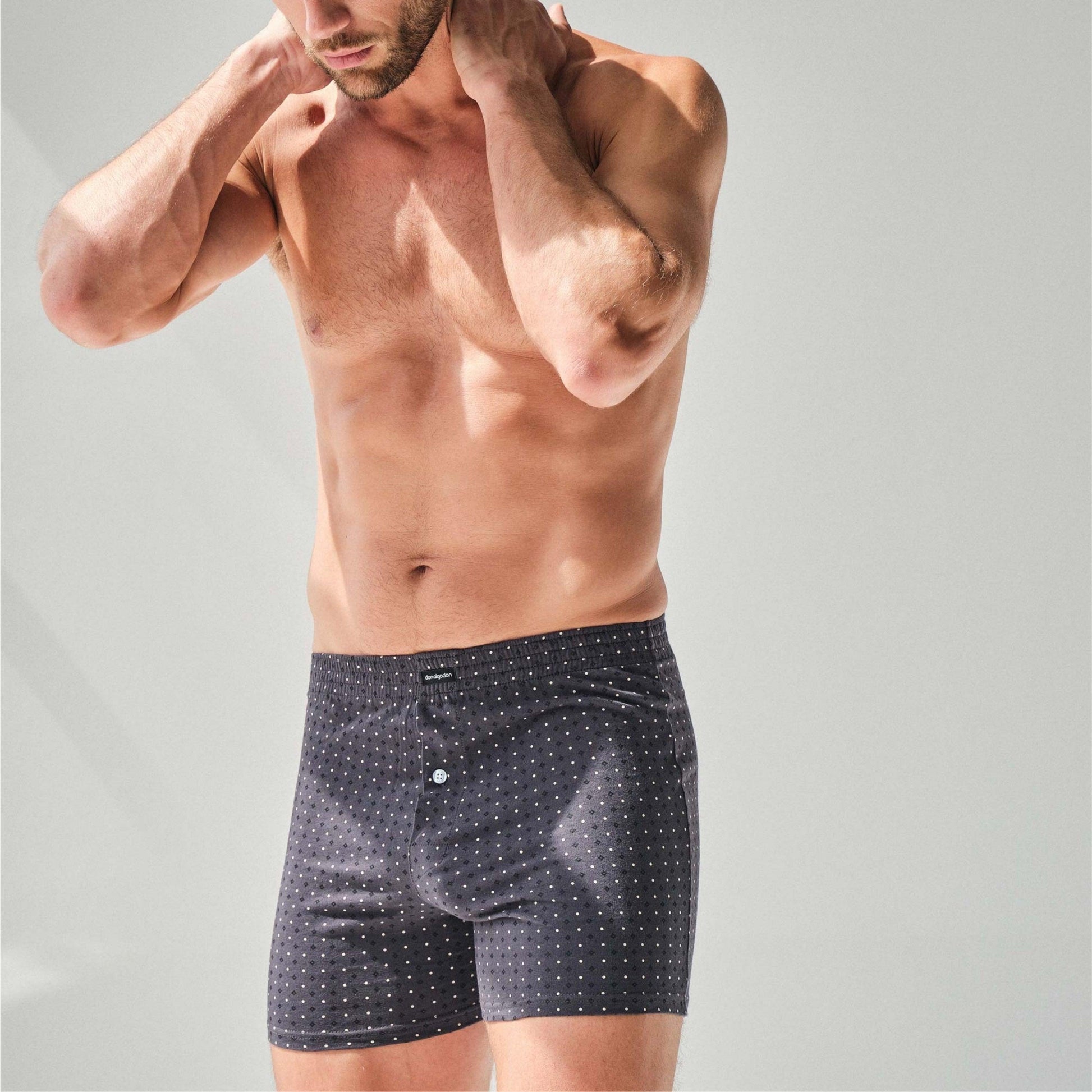 Don Algodón Premium | Pack de 6 Boxers Apertura con Botón Para Hombres | 100% Algodón | Transpirables | Máxima Calidad - Underwear Essentials