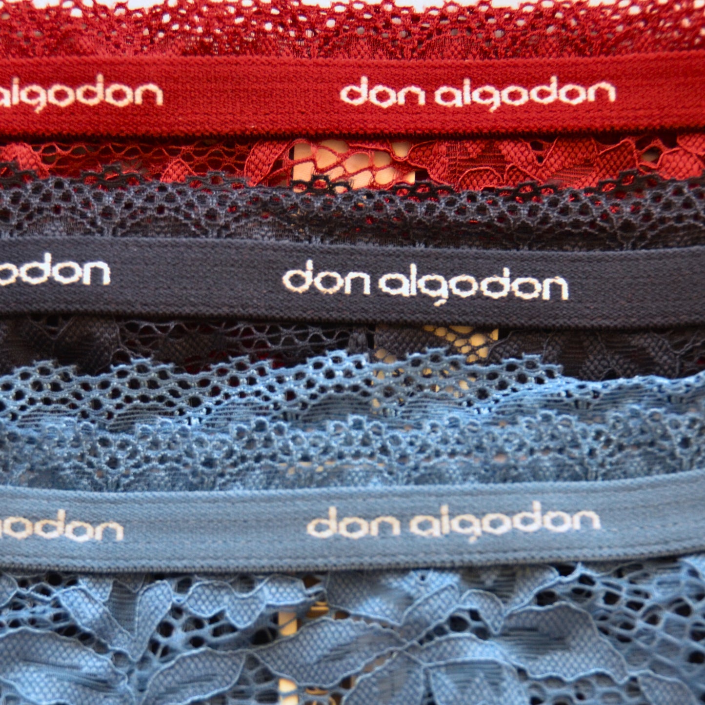 Don Algodon Pack 12 Braguitas Mujer | Suavidad y Comodidad Excepcionales | Transpirables y Resistentes (Copia)
