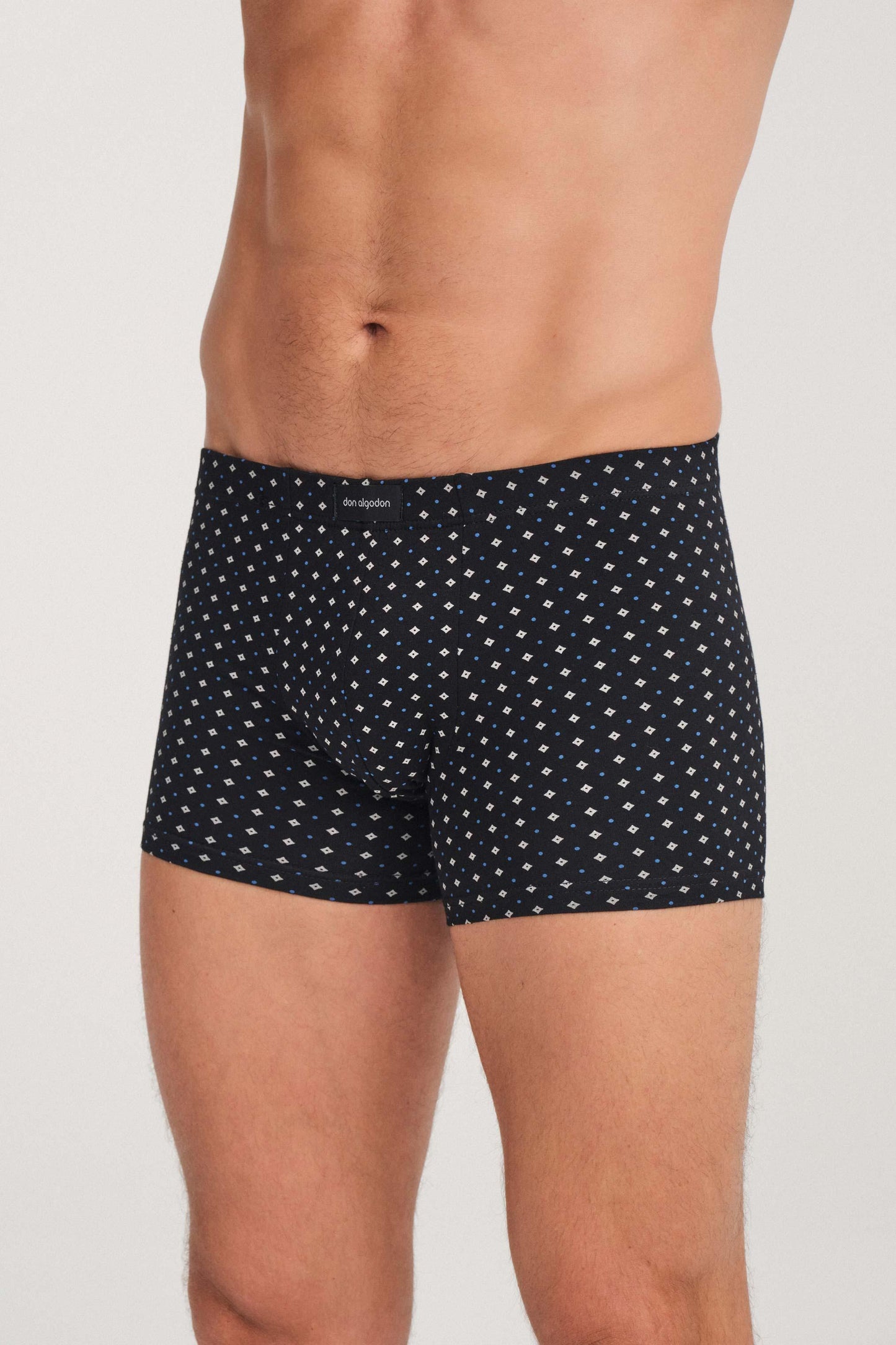 Don Algodon Premium | Pack 3 Boxers Hombre | Suaves y Transpirables | Negro, Marino, Verde - Underwear Essentials