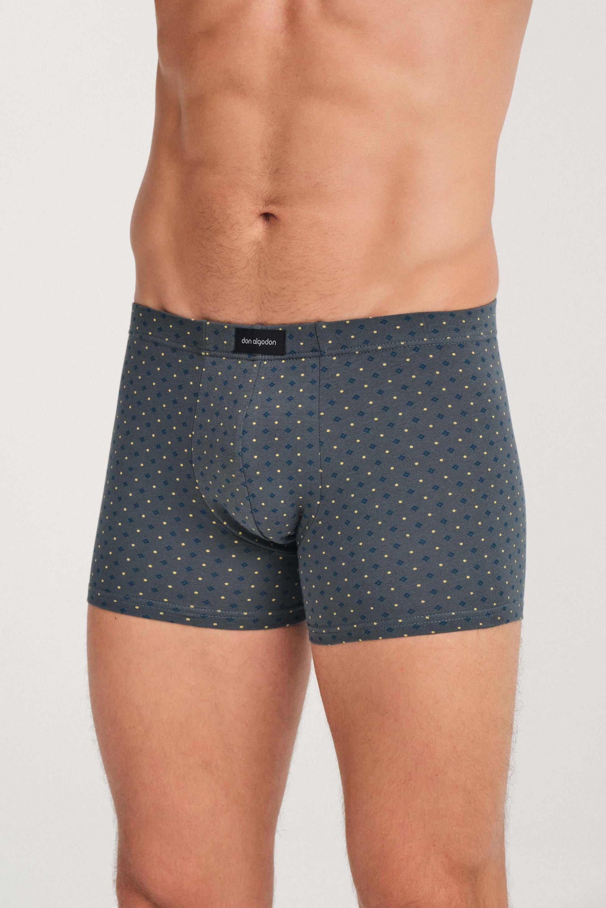 Don Algodon Premium | Pack 3 Boxers Hombre | Suaves y Transpirables | Negro, Marino, Verde - Underwear Essentials