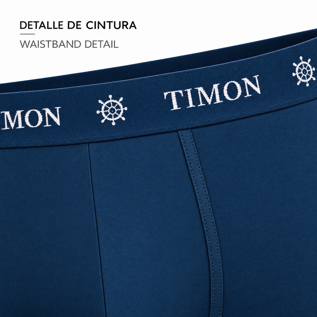 TIMON COUTURE Pack 6 Bóxers Algodón para Hombre con Delfines | Calzoncillos Suaves y Elásticos para el Día a Día | Calidad y transpirabilidad insuperable (Copia)