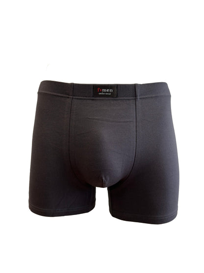 FEVI | Pack 6 Boxers Hombre Algodón | Colores: Verde, Negro, Marino, Azul, Gris claro, Gris oscuro