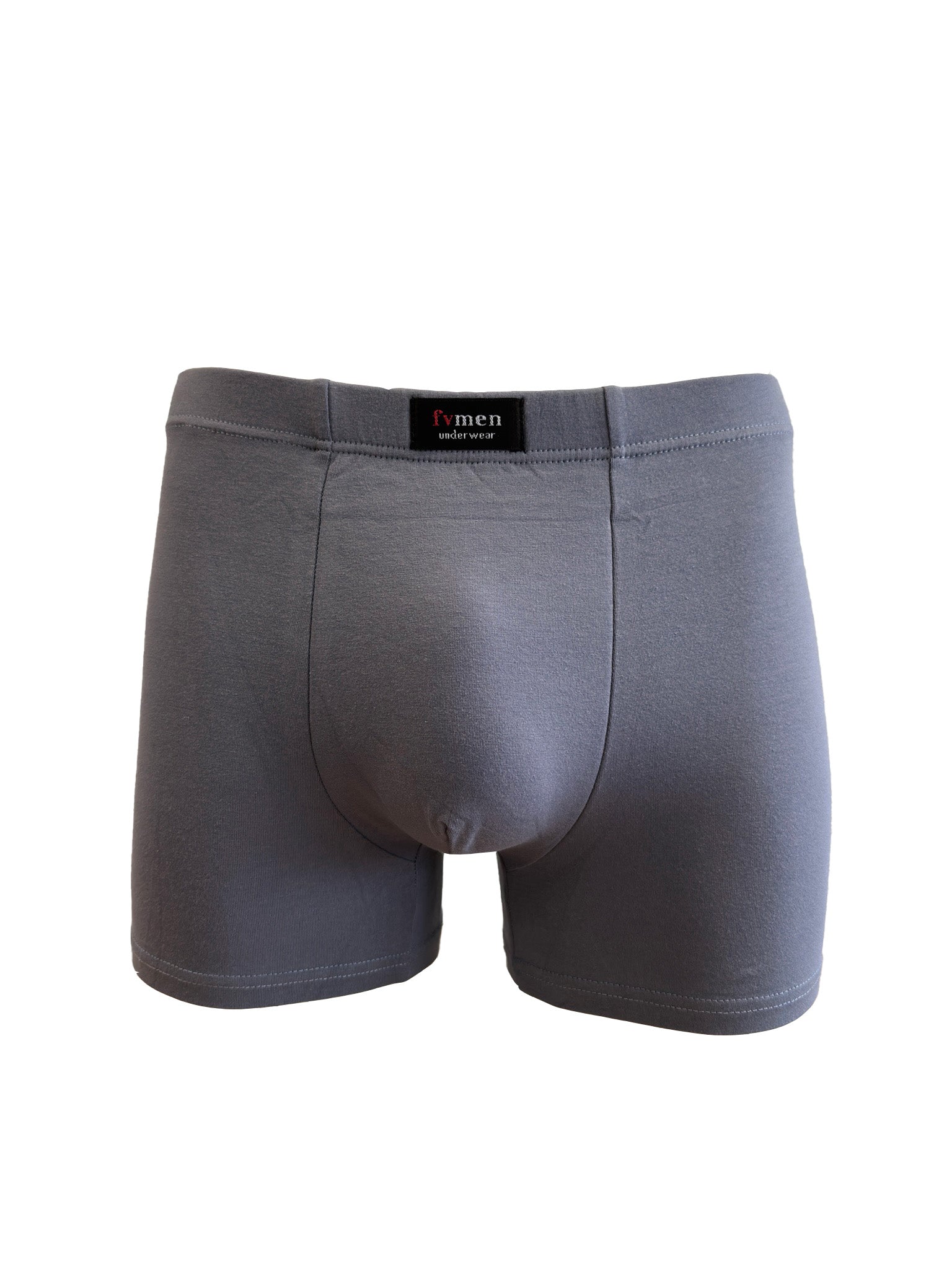 FEVI | Pack 6 Boxers Hombre Algodón | Colores: Verde, Negro, Marino, Azul, Gris claro, Gris oscuro