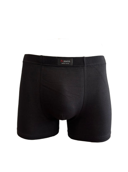FEVI | Pack 6 Boxers Hombre Algodón | Colores: Verde, Negro, Marino, Azul, Gris claro, Gris oscuro