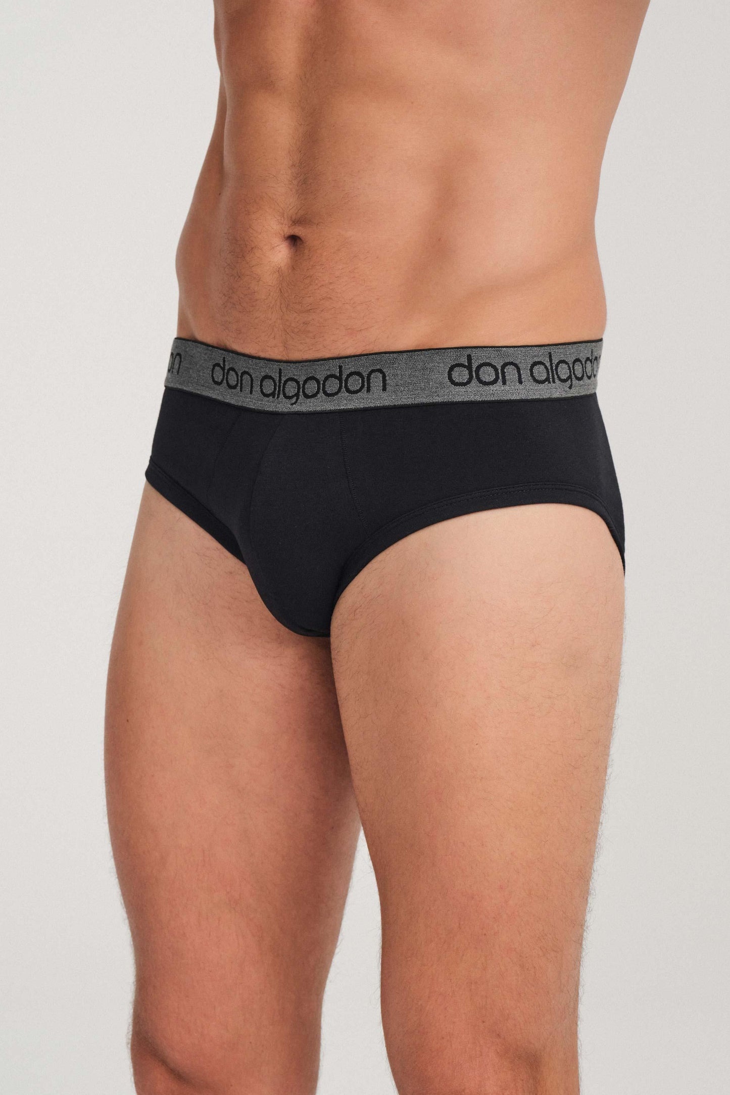 Don Algodon | Pack 6 Slips para Hombre | Lisos y Rayas | Transpirables - Underwear Essentials
