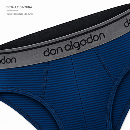 Don Algodon Kids | Pack 6 Slips Lisos y Estampados para Niño | Calzoncillos Transpirables