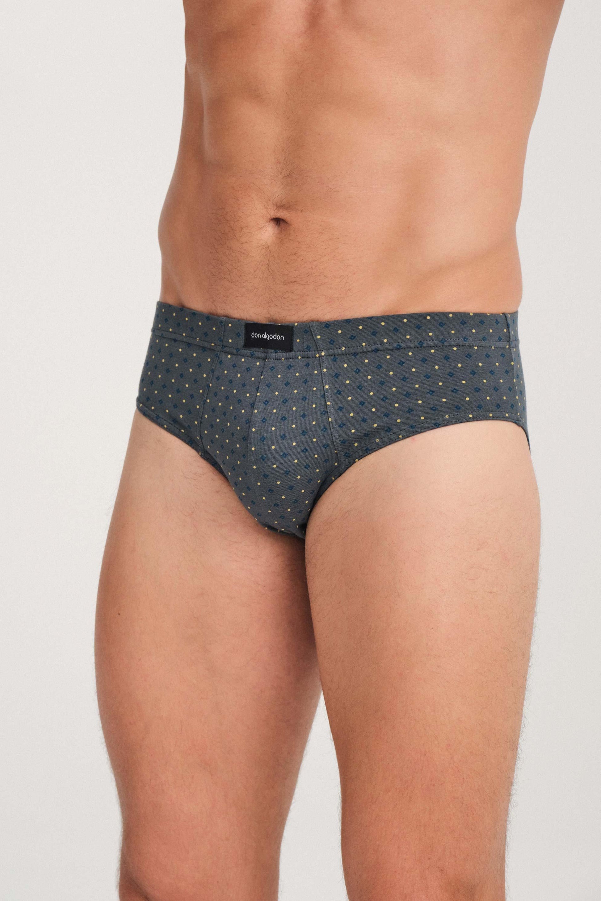 Don Algodon Premium | Pack de 3 Slips Hombre | Suaves, Transpirables, Resistentes - Underwear Essentials