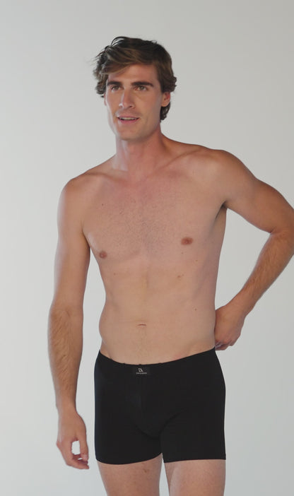 Don Algodón | Pack 6 Boxers Hombre | Calzoncillos Lisos con Goma Elástica Recubierta