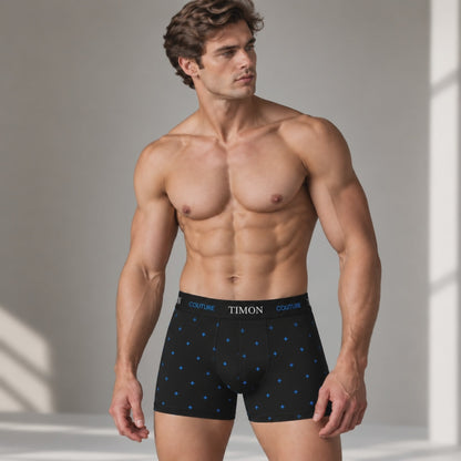 Pack Ahorro 12 Bóxers Algodón para Hombre TIMON COUTURE | Calzoncillos Suaves y Elásticos para el Día a Día | Calidad y transpirabilidad insuperable